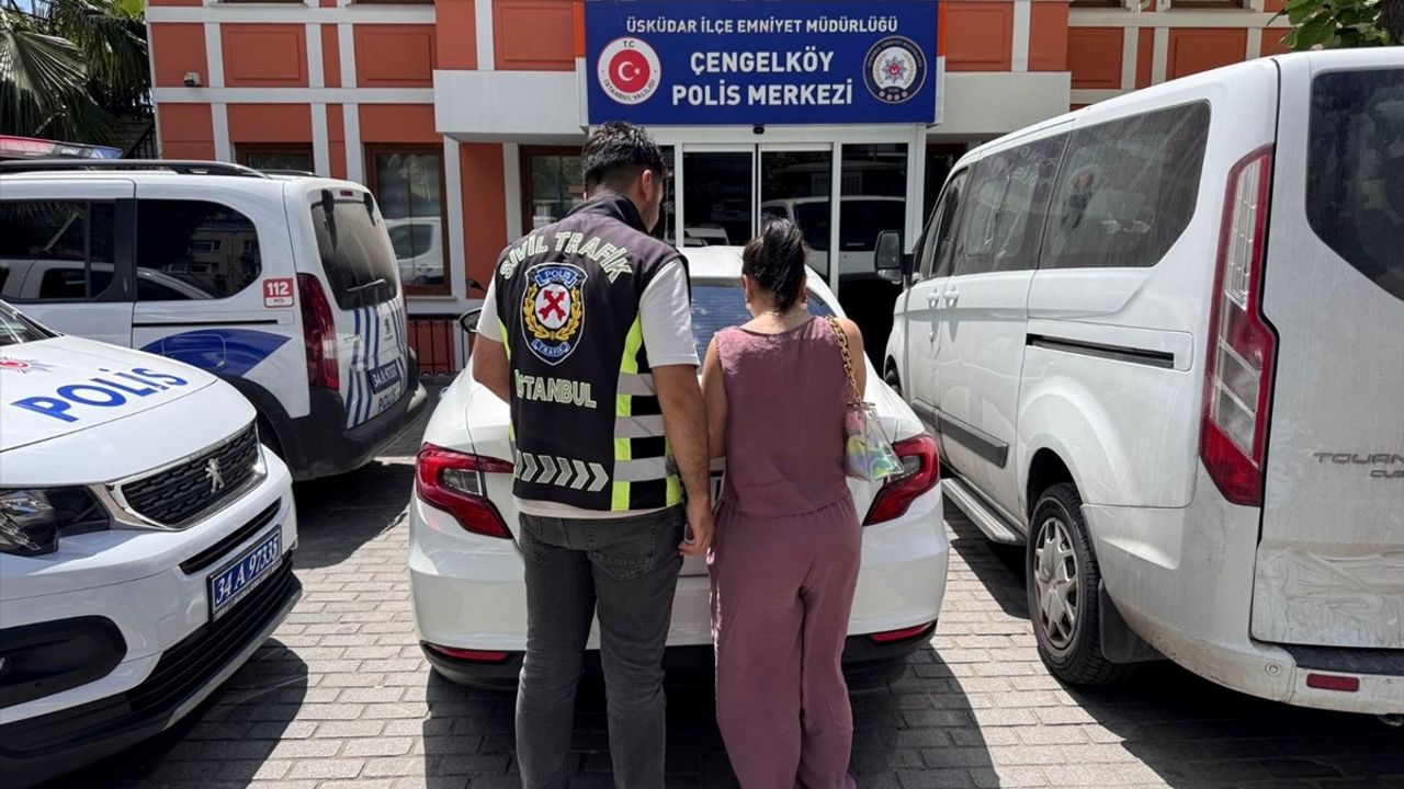 Üsküdar'da Ters Yönde Araç Kullanan Sürücüye 10,260 Lira Ceza