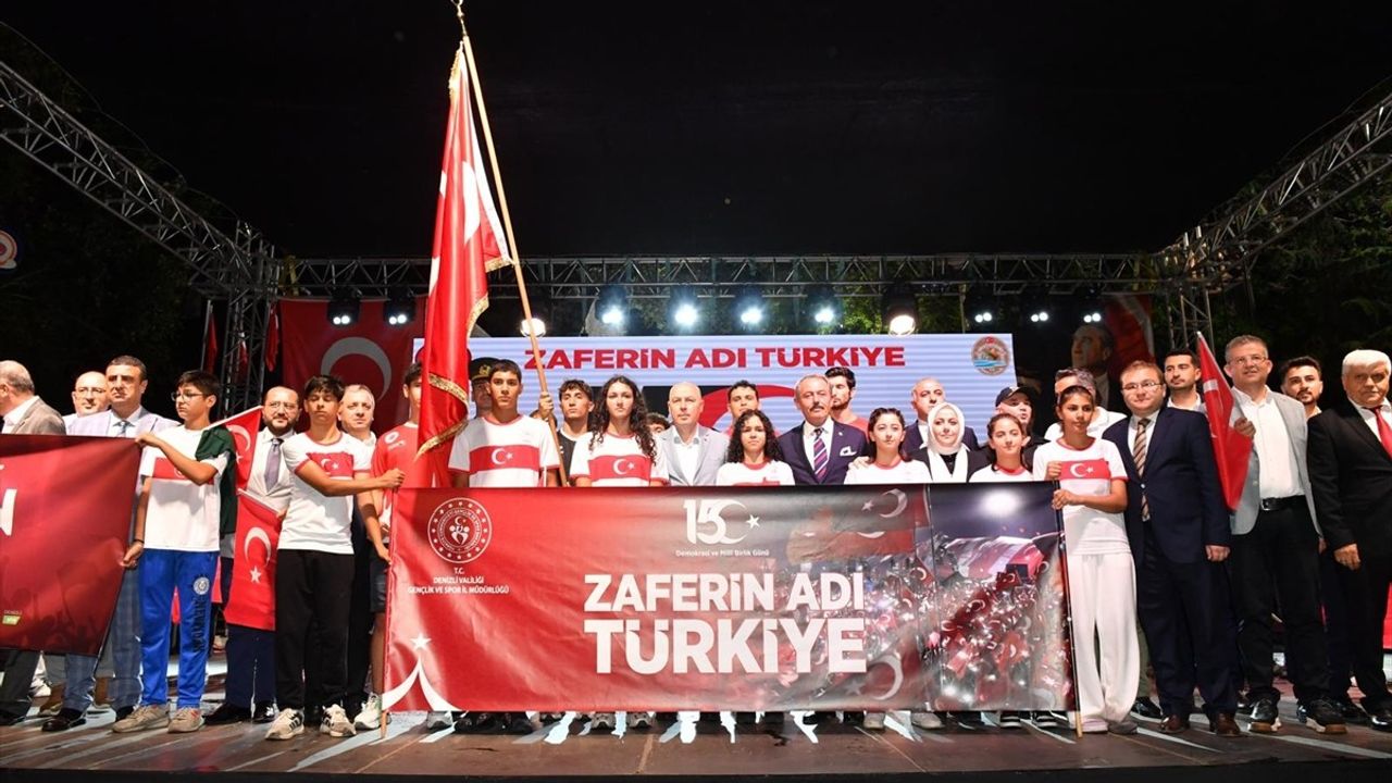 15 Temmuz'da Manisa, Aydın, Denizli ve Uşak'ta Anma Etkinlikleri