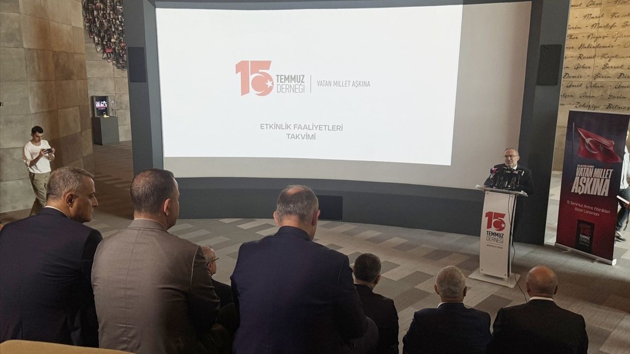 15 Temmuz Derneği, İstanbul'daki Etkinliklerini Tanıttı
