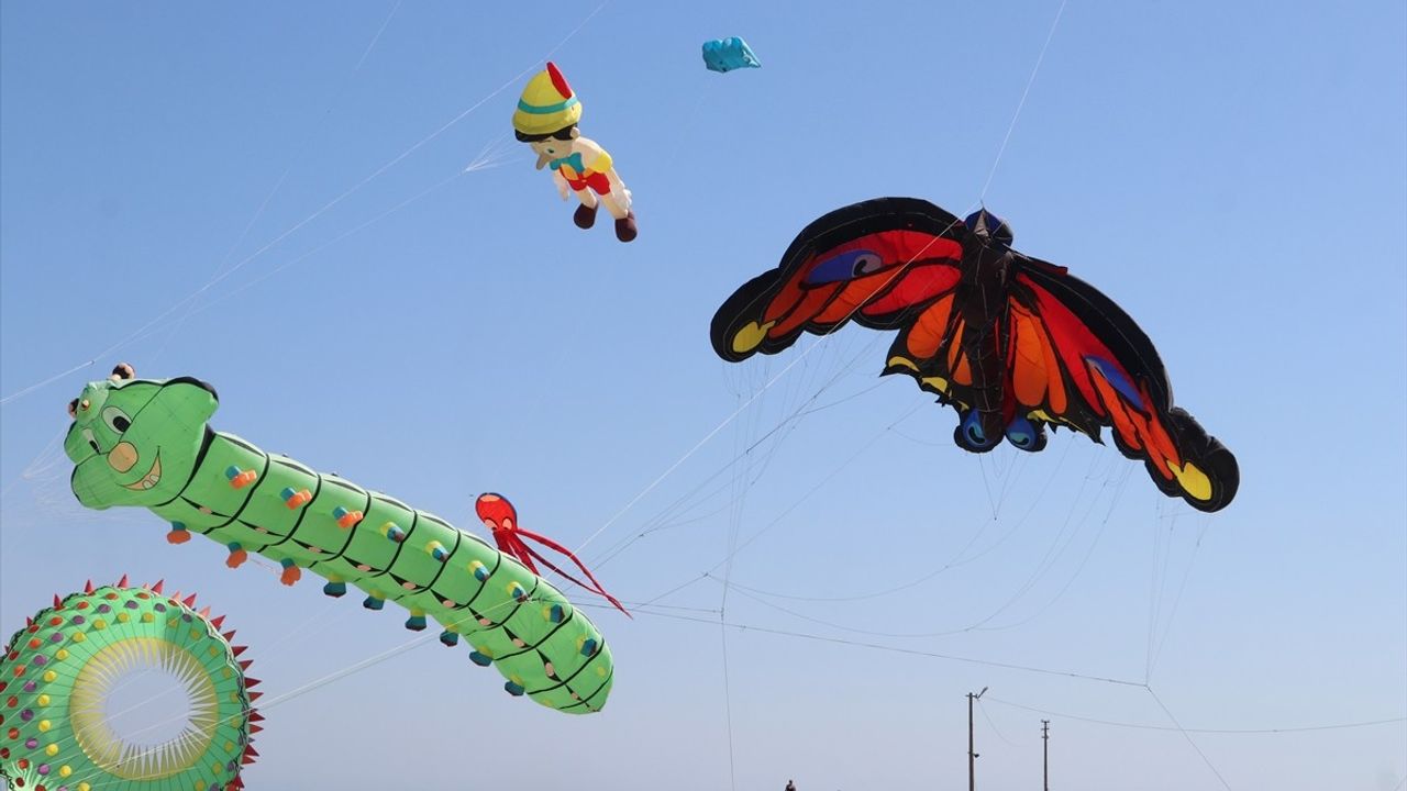 3. Trakya Uçurtma Festivali Tekirdağ'da Gerçekleşti