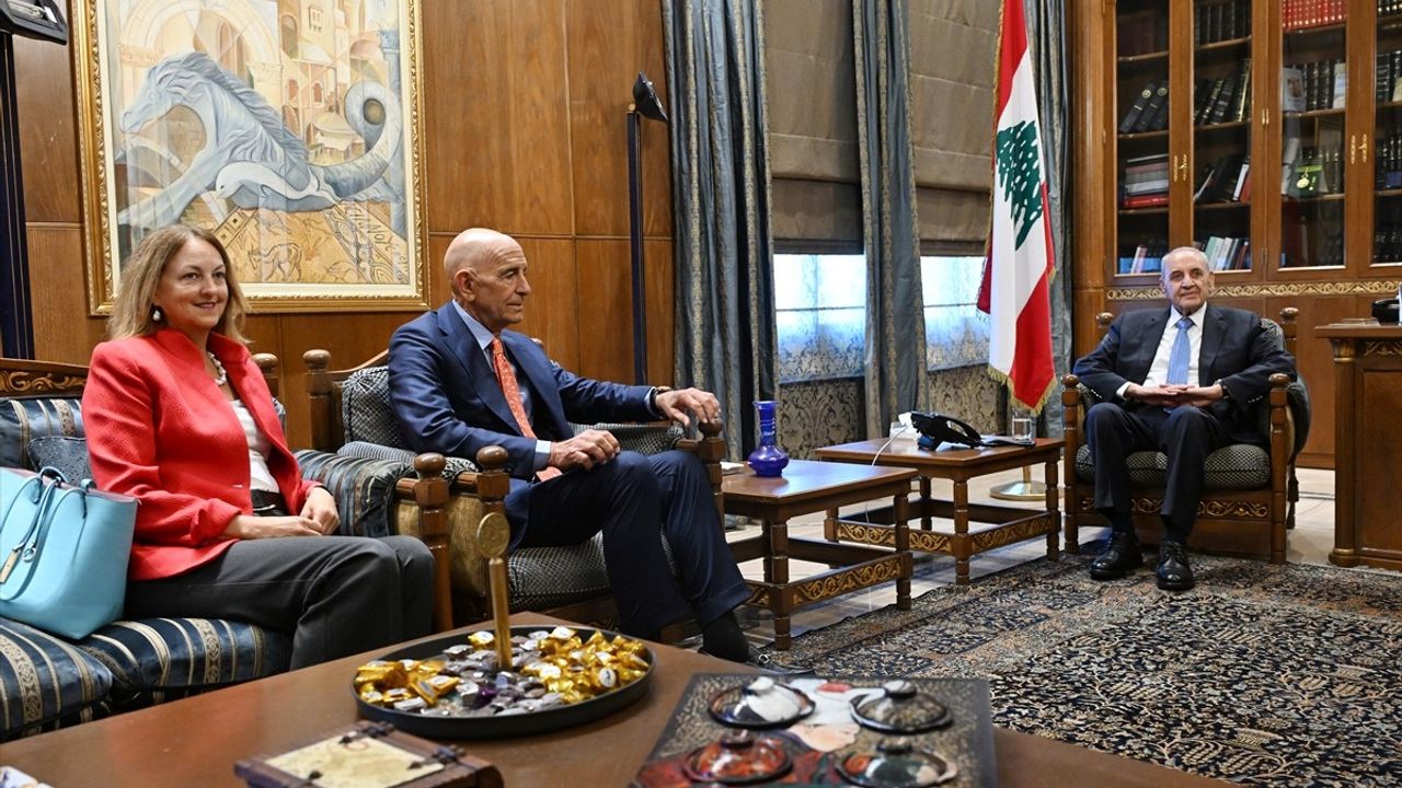 ABD Temsilcisi Tom Barrack, Lübnan Meclis Başkanı Berri ile Kritik Görüşme Gerçekleştirdi
