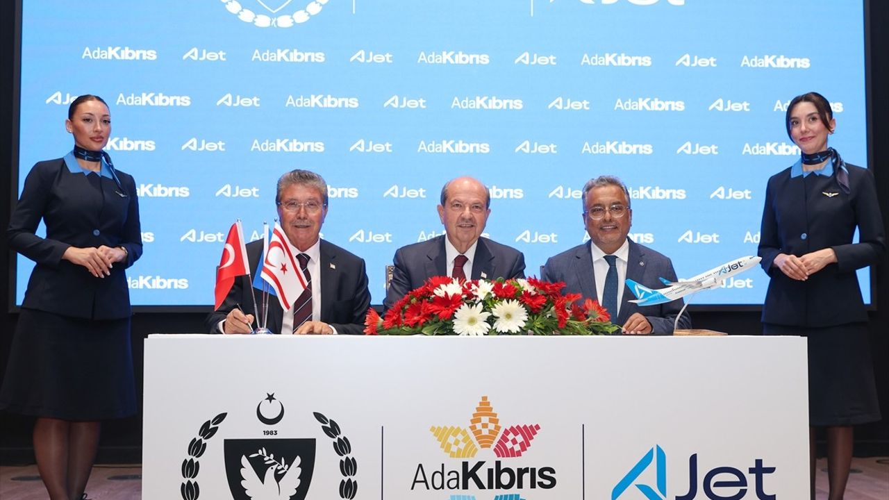 Ada Kıbrıs Projesi: KKTC ile THY ve AJet Arasında Protokol İmzalandı