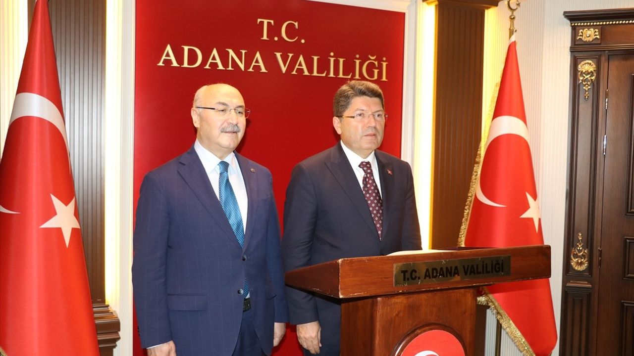 Adalet Bakanı Tunç, Adana'da Önemli Ziyaretlerde Bulundu