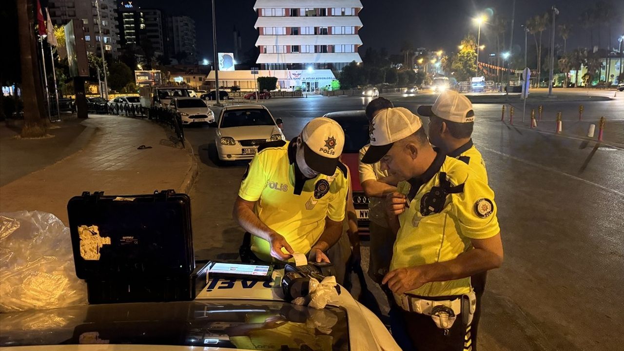 Adana'da Dron Destekli Trafik Denetimi Gerçekleştirildi