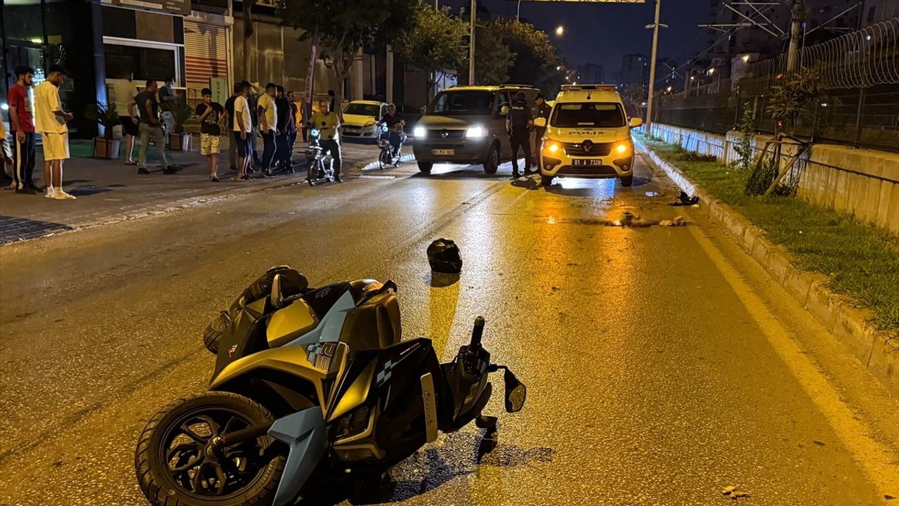 Adana'da Motosiklet Kazası: Bir Ölü, Bir Yaralı