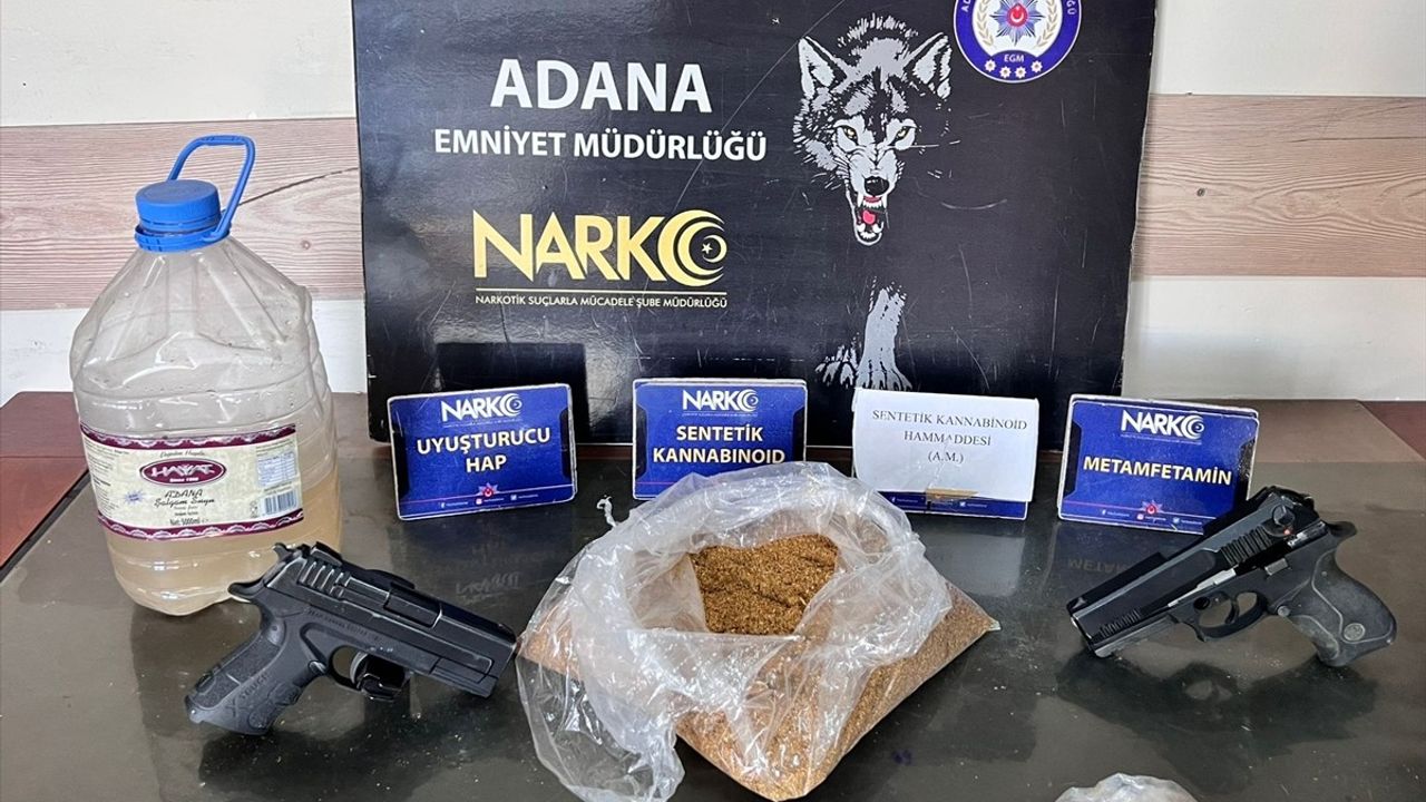 Adana'da Uyuşturucu Operasyonunda 7 Zanlı Tutuklandı