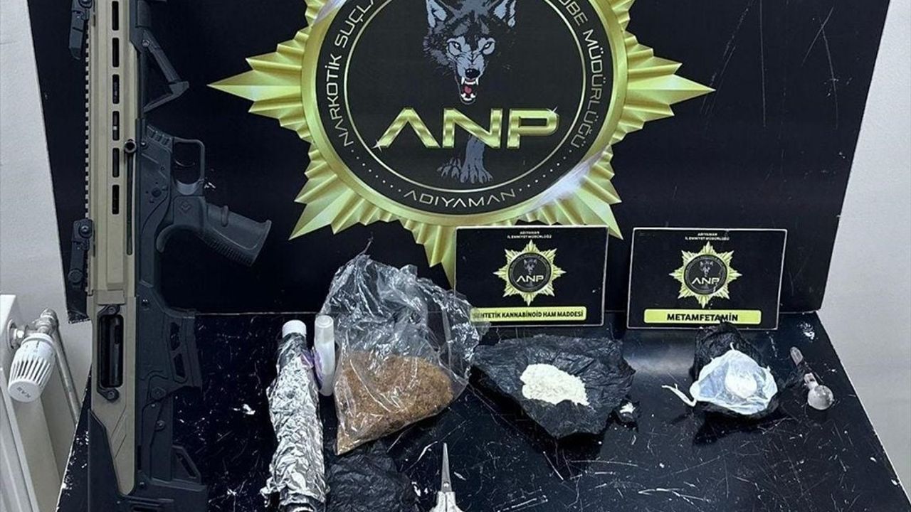 Adıyaman'da Uyuşturucu Operasyonunda Bir Şüpheli Tutuklandı