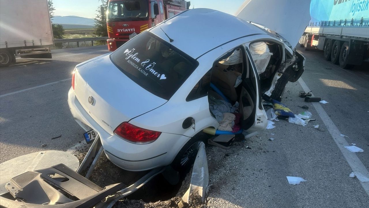 Afyonkarahisar'da Trafik Kazasında Üsteğmen Hayatını Kaybetti