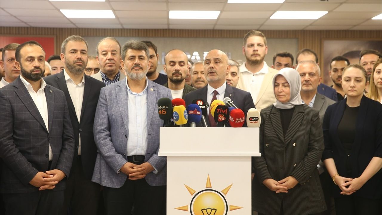 AK Parti Kahramanmaraş: 'Terörsüz Türkiye' Süreci Başladı