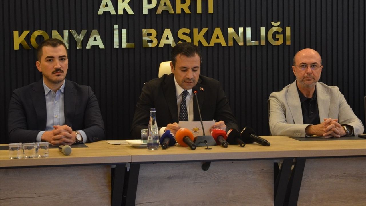 AK Parti Konya'dan 'Terörsüz Türkiye' Açıklaması: 15 Temmuz'un Ateşi Meşale Olacak