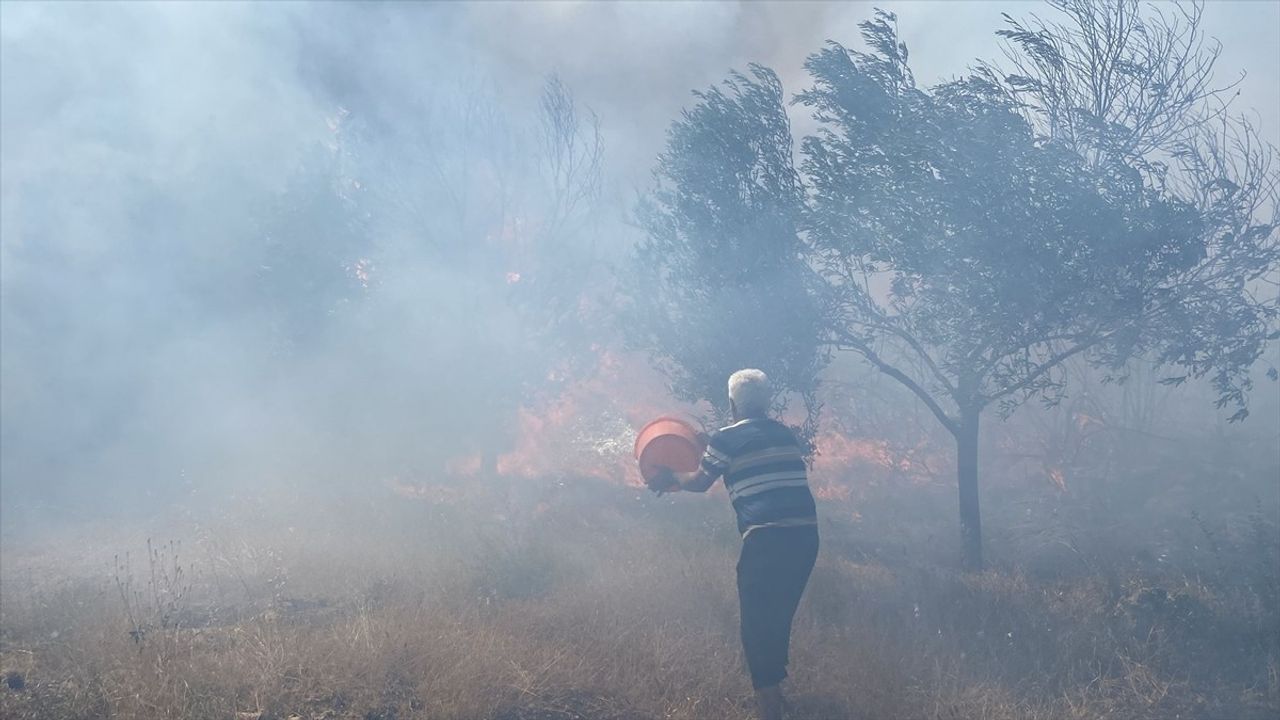 Antalya'daki Çöplük Yangınına Hızla Müdahale Ediliyor