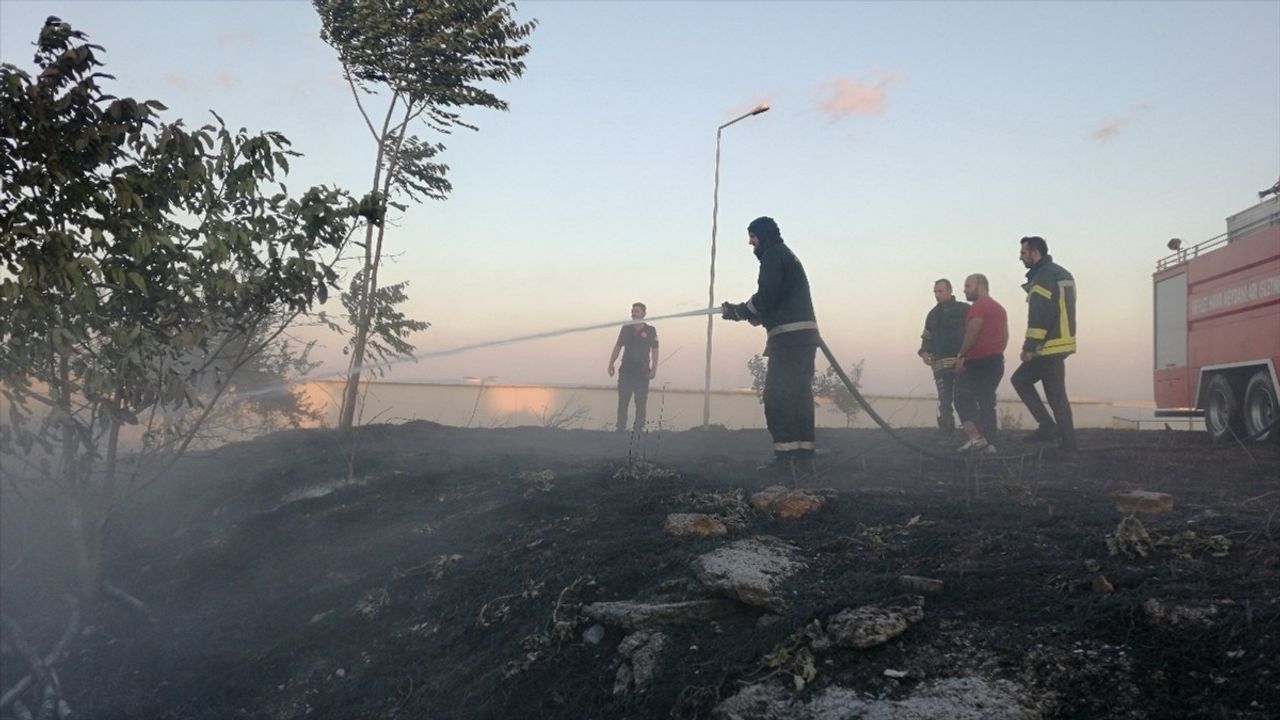 Atatürk Havalimanı'nda Yangın: Otluk Alanı Kısa Sürede Kontrol Altına Alındı