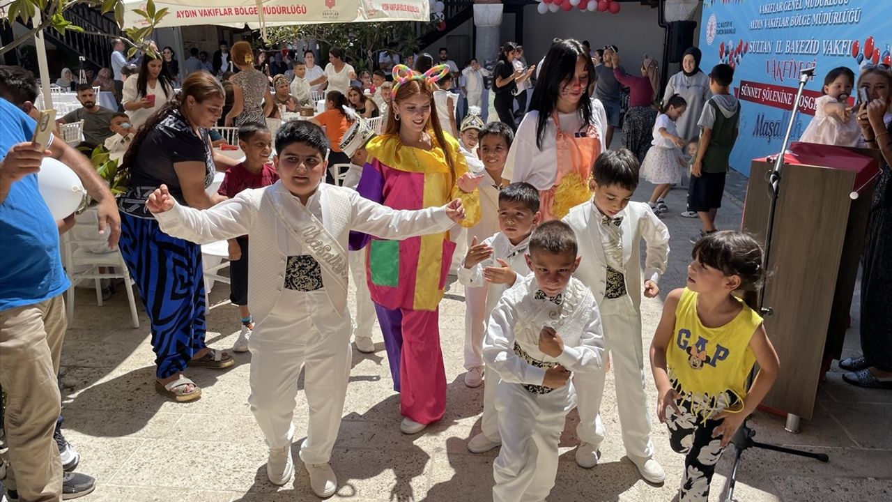 Aydın'da 52 Çocuğa Coşkulu Sünnet Şöleni