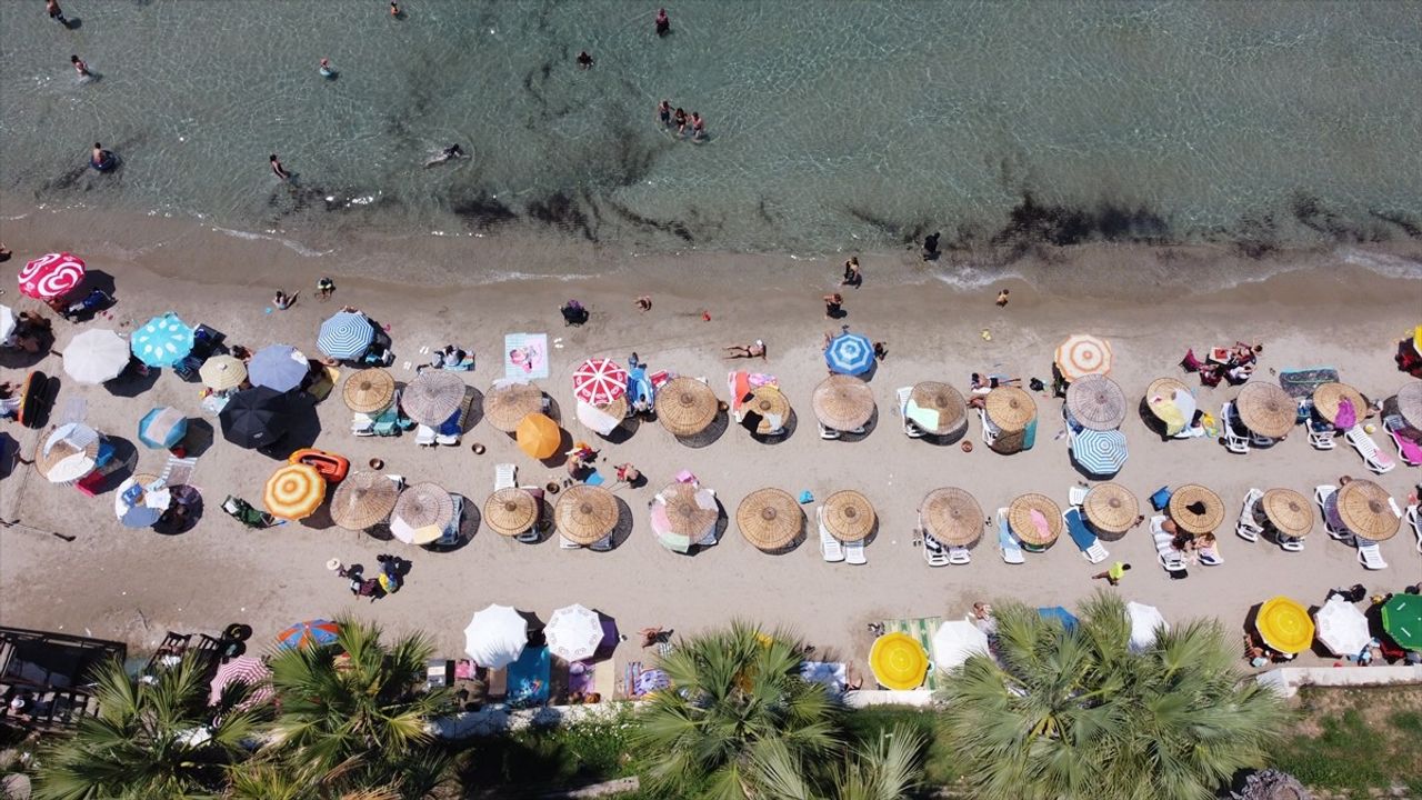 Aydın'da Sıcak Hava Etkisini Gösteriyor