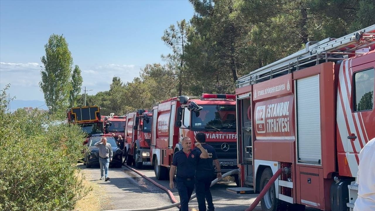 Aydos Ormanı'ndaki Yangın Kontrol Altına Alındı