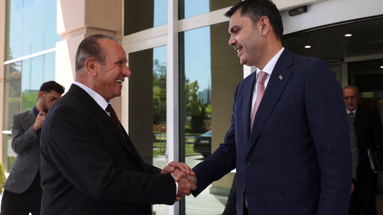Bakan Kurum, KKTC Başbakan Yardımcısı Ataoğlu ile Görüştü