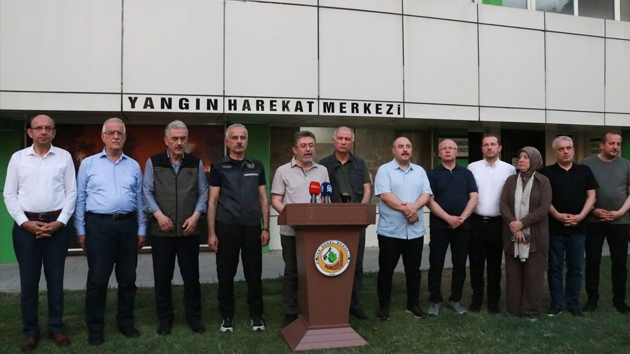 Bakan Yumaklı: Orman Yangınlarıyla Mücadelede Son Durum