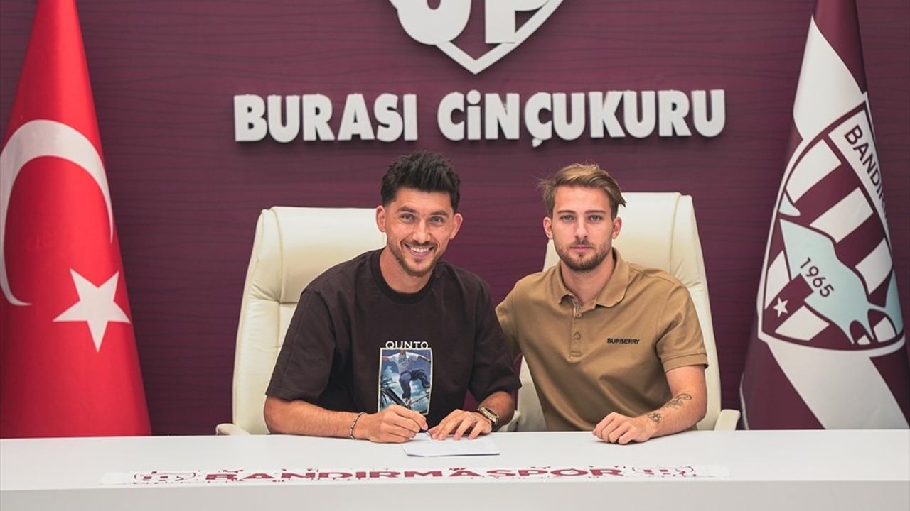 Bandırmaspor, Jetmir Topalli ile Anlaştı