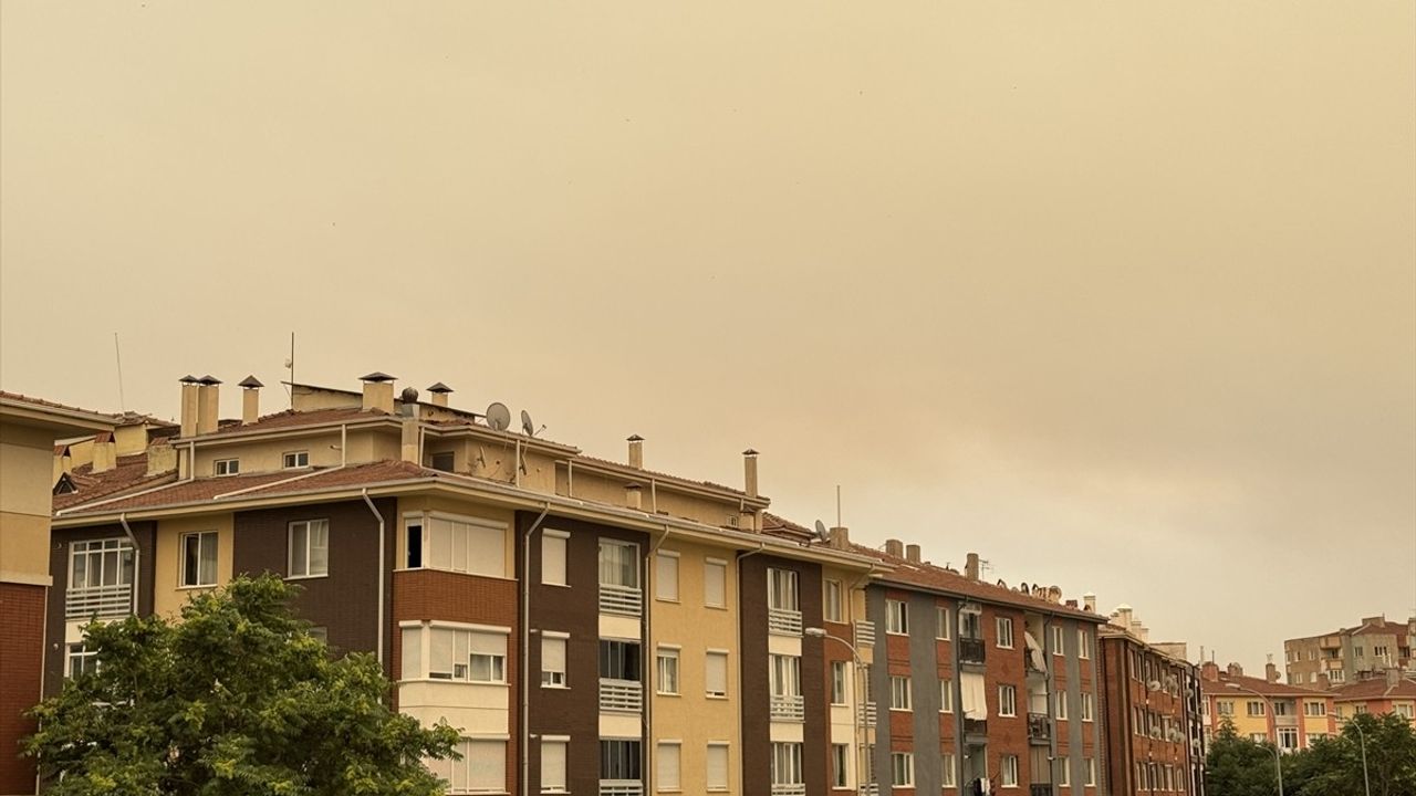 Bilecik Orman Yangını Dumanı Eskişehir'i Etkisi Altına Aldı