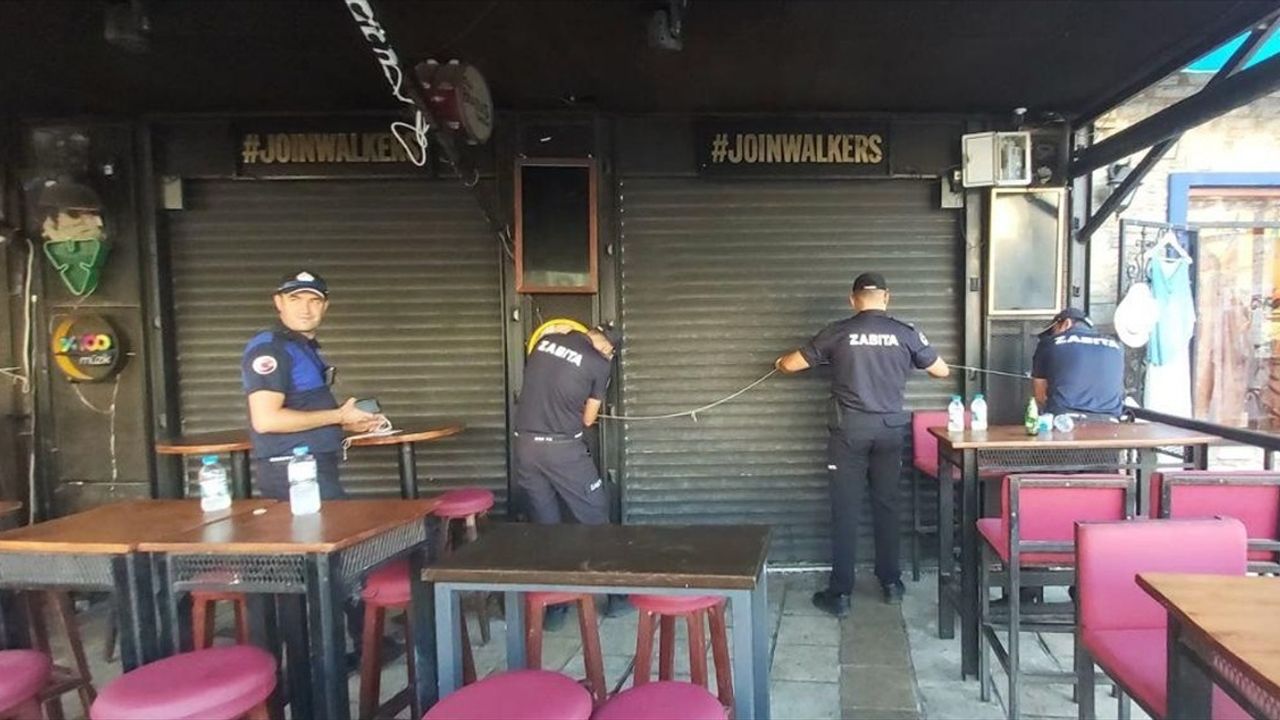 Bodrum'da Hanutçuluk Yapan 4 İşletmeye Kapatma Ceza