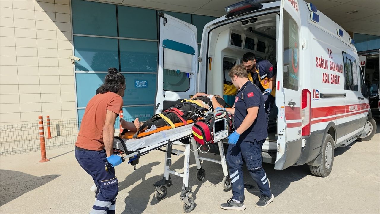 Bursa'da Elektrik Akımına Kapılan İşçi Ağır Yaralandı