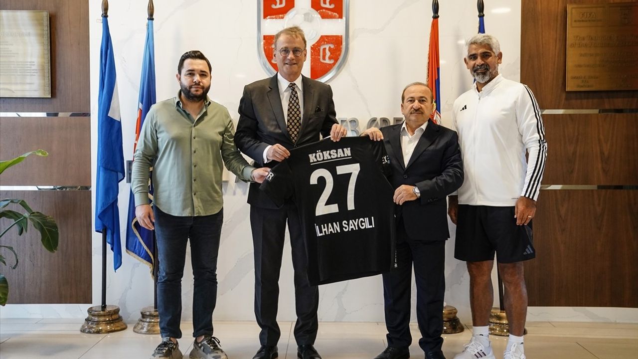 Büyükelçi İlhan Saygılı, Gaziantep FK'nın Belgrad Kampını Ziyaret Etti