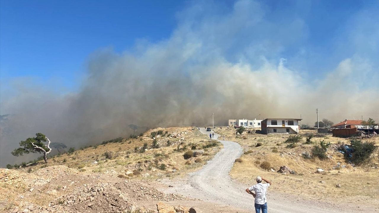 Çanakkale Ayvacık'ta Orman Yangınına Anında Müdahale