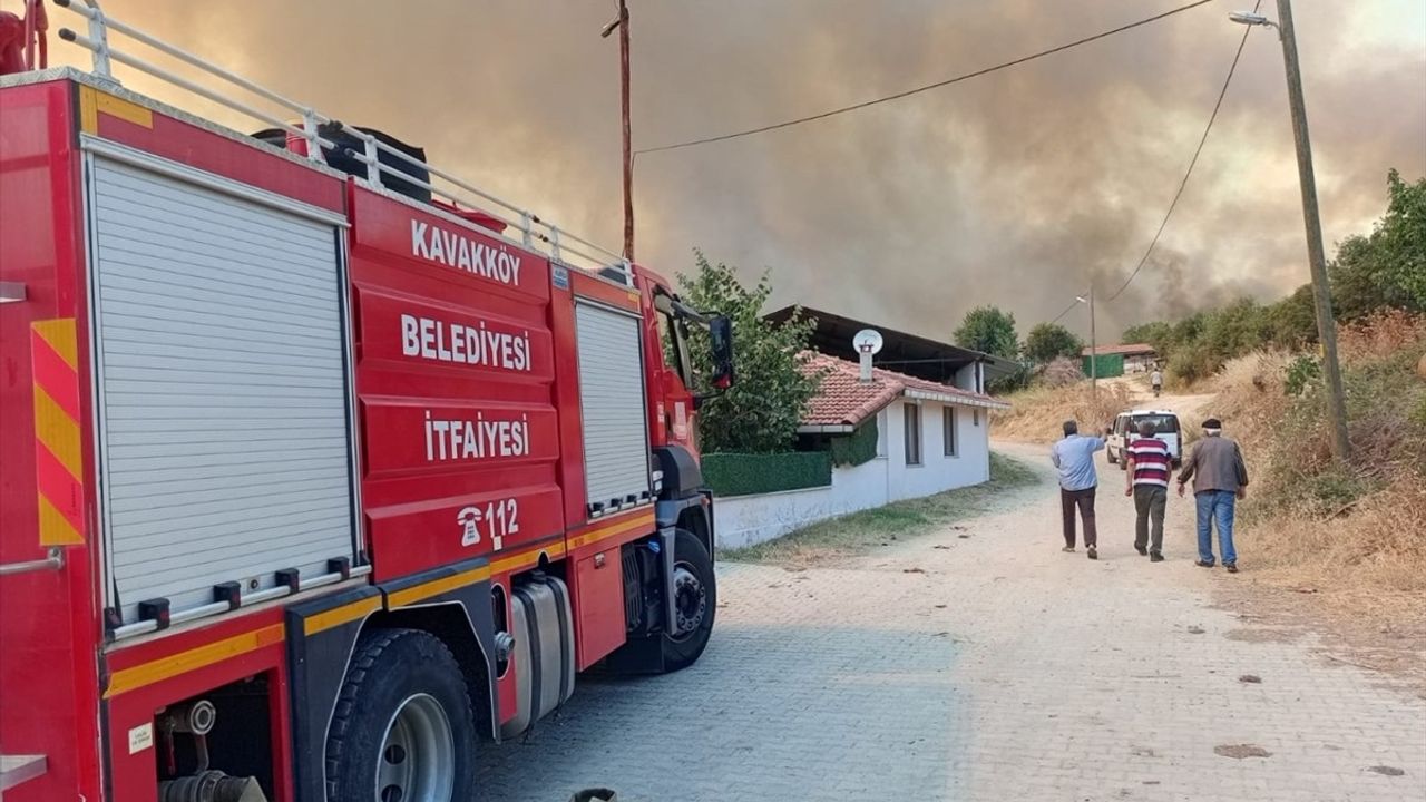 Çanakkale'deki Yangın Kontrol Altına Alındı