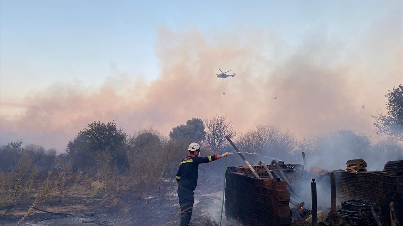 CEKUT Ekipleri Orman Yangınlarıyla Mücadelede Aktif Rol Oynadı