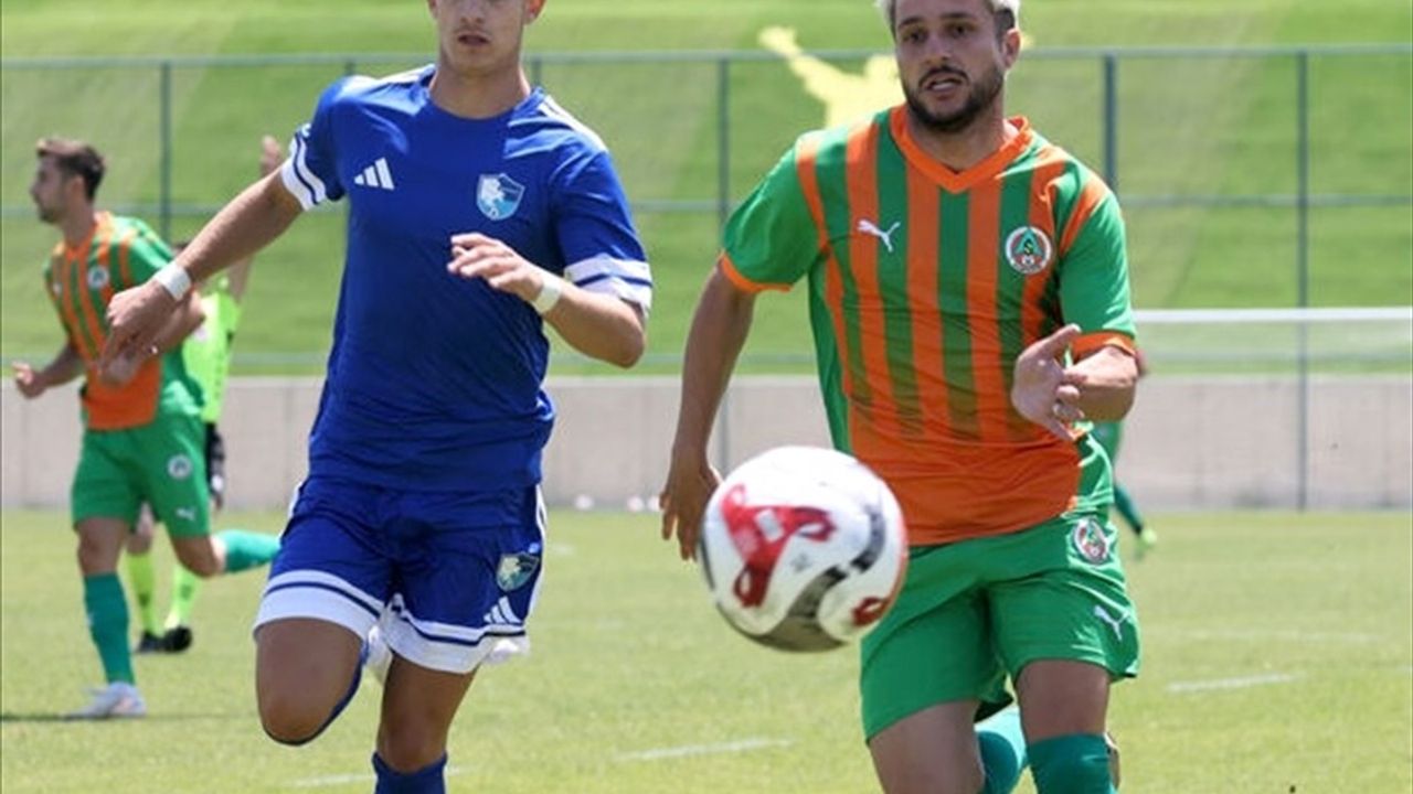 Corendon Alanyaspor, Erzurumspor'u Hazırlık Maçında 2-0 Yendi
