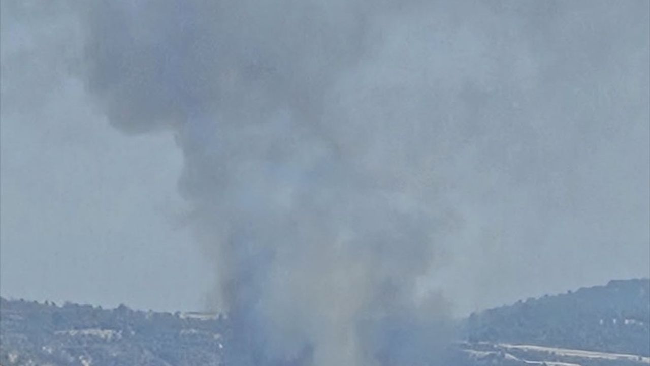 Denizli'nin Çal İlçesinde Orman Yangınına Hızlı Müdahale