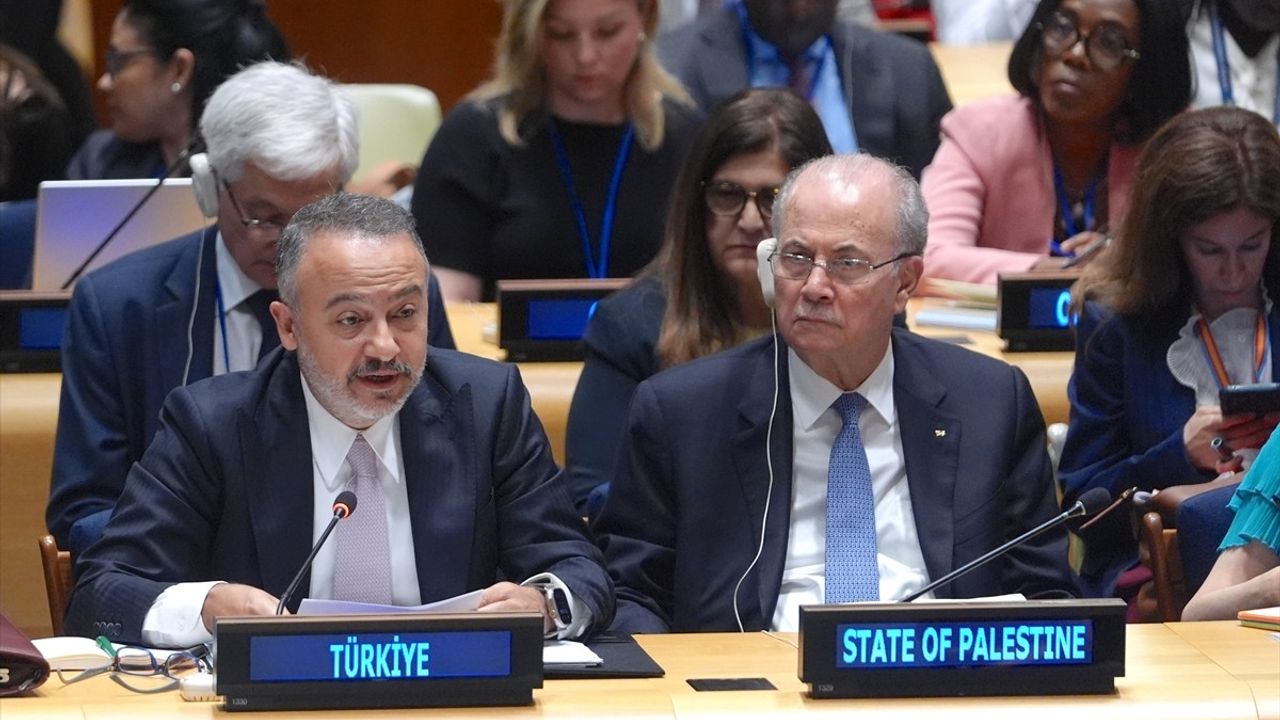 Dışişleri Bakan Yardımcısı Yılmaz: 'Filistin Devletinin Önündeki Engeli Aşmalıyız'