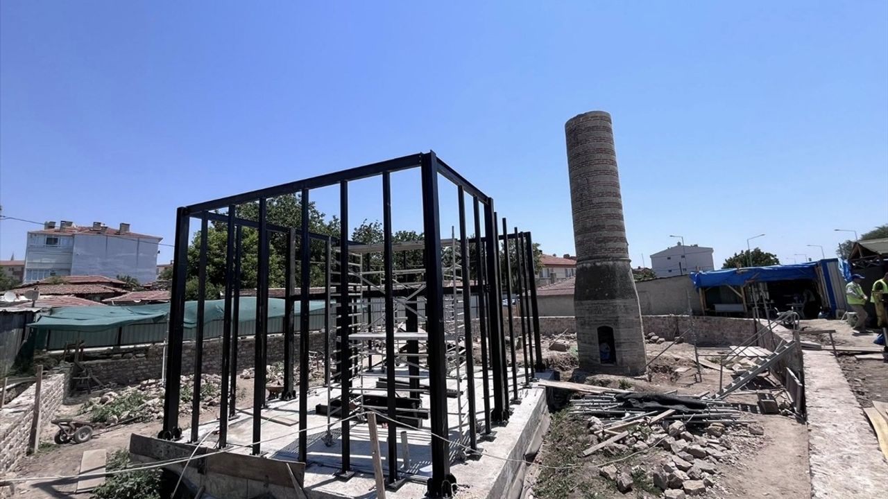 Edirne'de Şeyh Şüceaddin Camisi'nin Restorasyonu Devam Ediyor