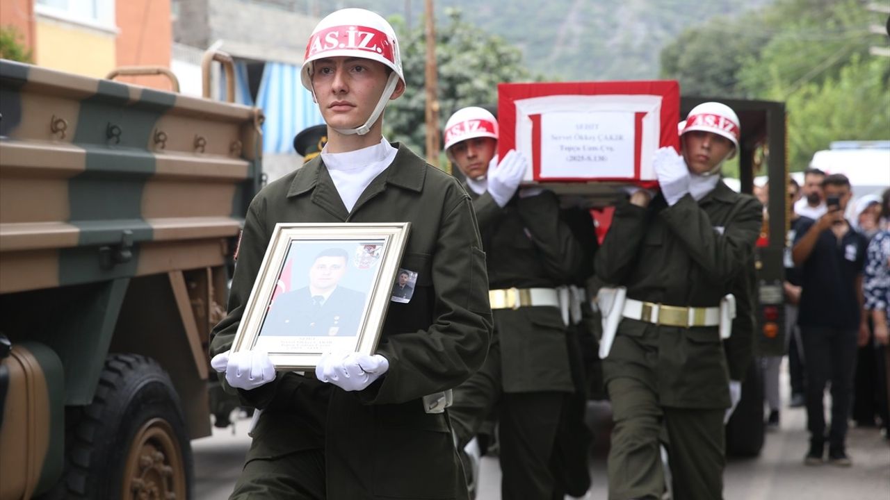 Edirne Şehidinin Cenazesi Osmaniye'de Defnedildi
