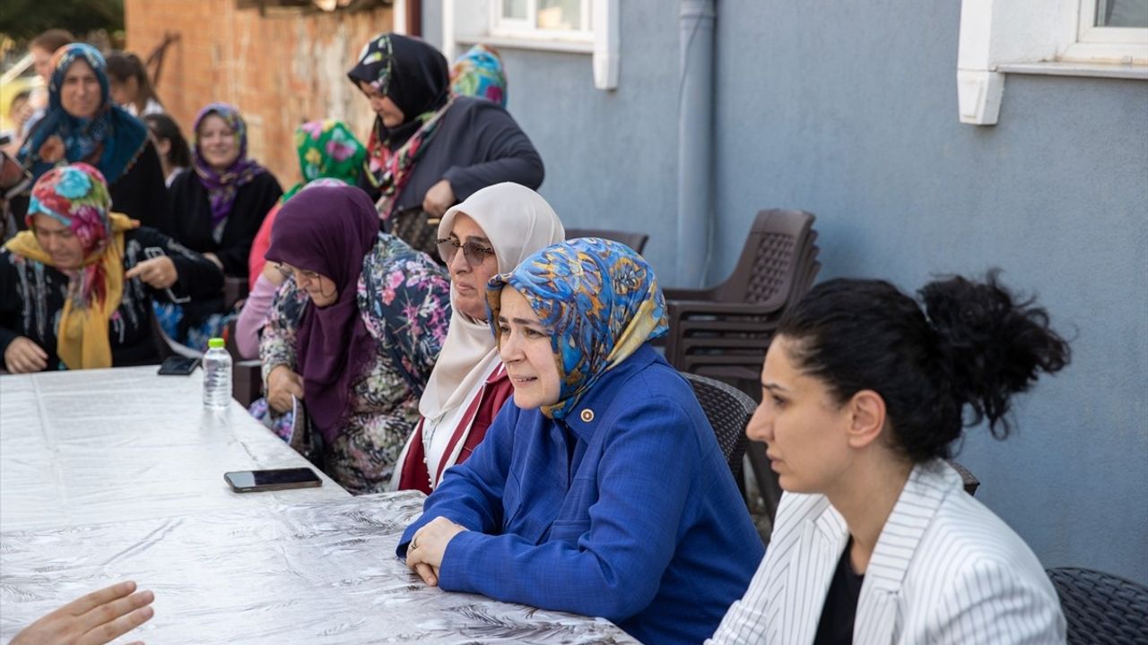 Ercan, Sakarya'daki Yangın Bölgesini Ziyaret Etti