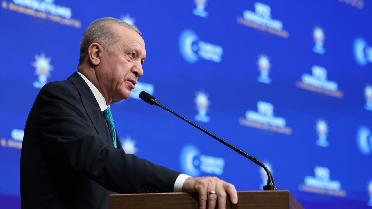 Erdoğan'dan Genişletilmiş İl Başkanları Toplantısı'nda Önemli Açıklamalar