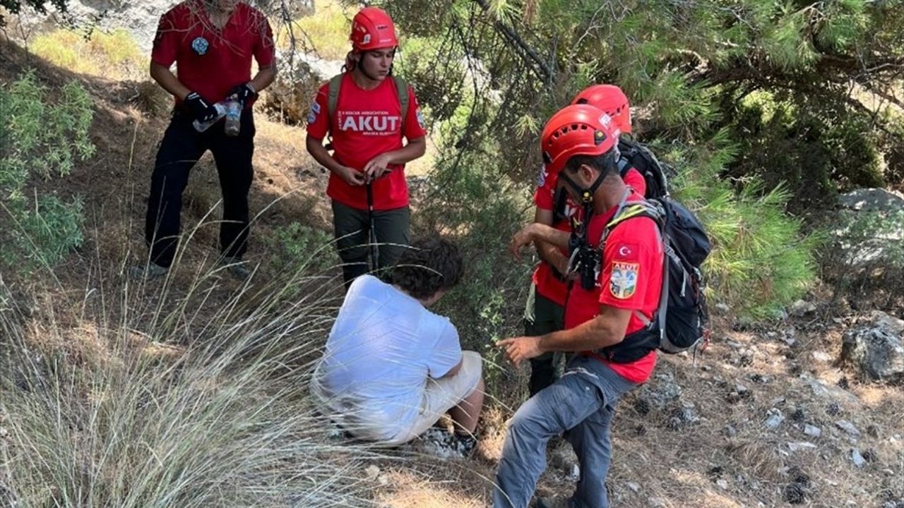 Fethiye'de Kaybolan Rus Turist Sağ Salim Bulundu