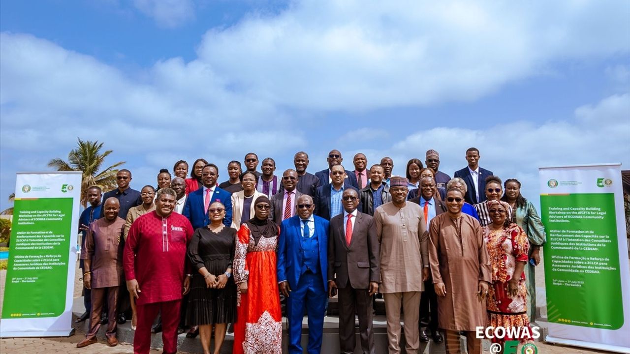 Gambiya'da ECOWAS, AfCFTA Uyum Programını Güçlendirmek İçin Çalıştay Düzenledi