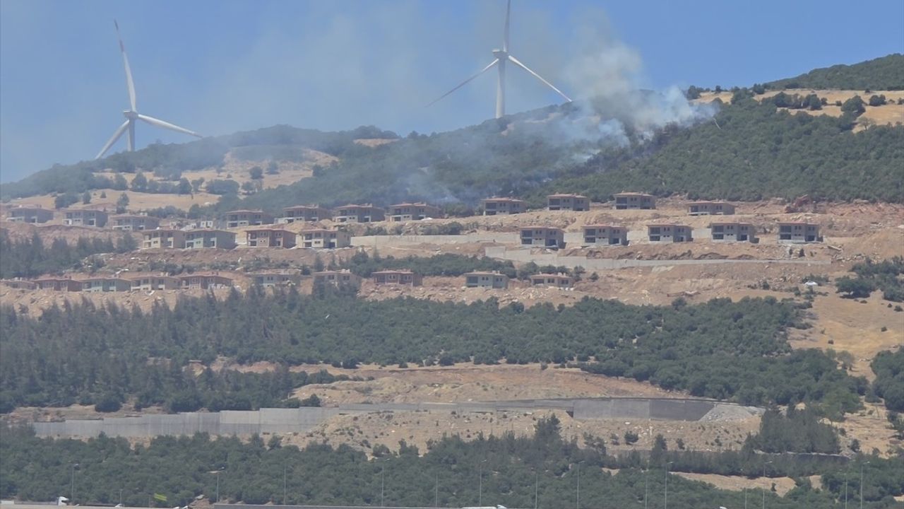 Gaziantep'te Orman Yangını Kontrol Altına Alındı