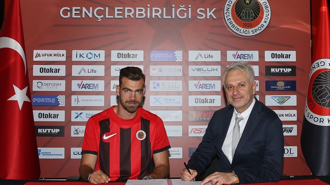 Gençlerbirliği, Yunan Defans Oyuncusu Dimitrios Goutas'ı Transfer Etti