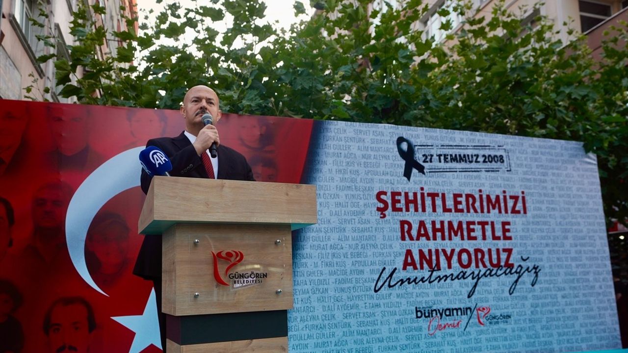 Güngören'deki 2008 Terör Saldırısında Hayatını Kaybedenler Anıldı