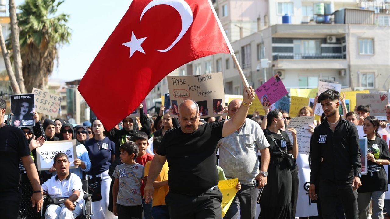 Hatay'da Ayşe Tokyaz İçin Adalet Yürüyüşü Düzenlendi