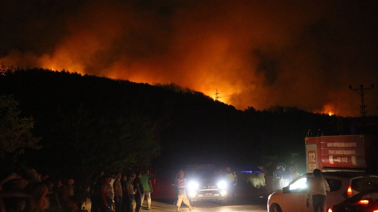 Hatay Dörtyol'da Orman Yangınına Hızla Müdahele