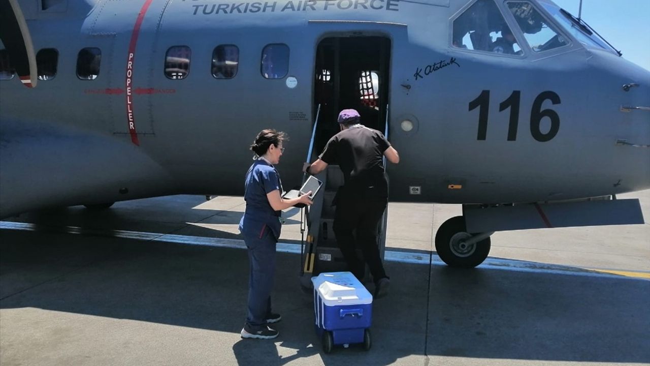Hava Kuvvetleri İle Organ Nakli: Kalp Grefti İzmir'e Ulaştırıldı