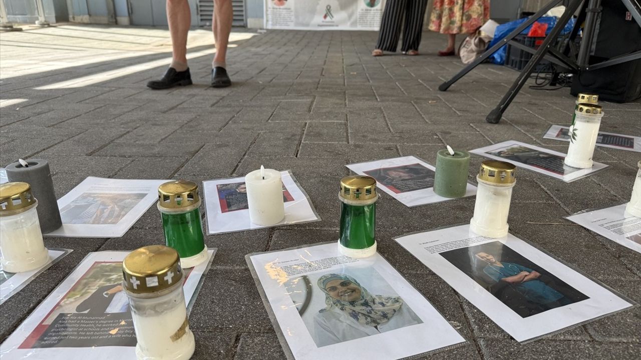 Hollandalı Sağlık Çalışanları Filistinli Meslektaşları İçin Dayanışma Gösterdi