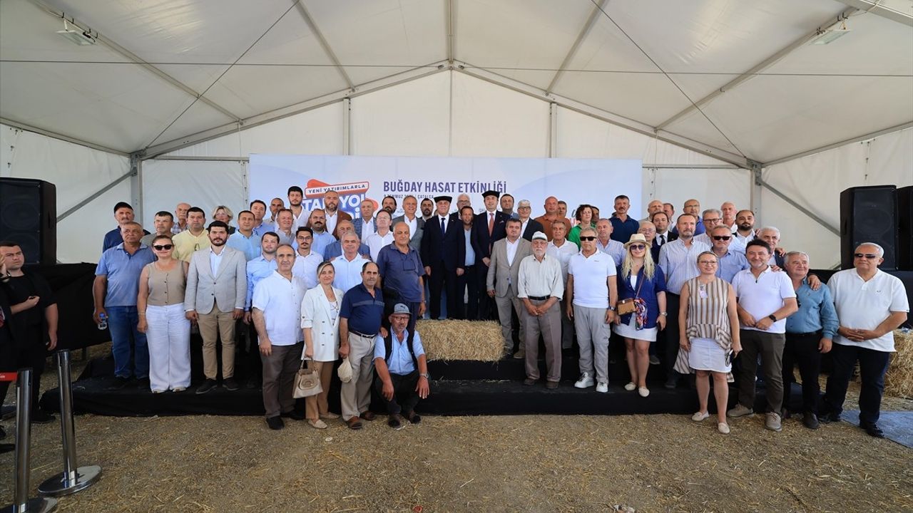 İBB, Çatalca'da Geleneksel Buğday Hasat Etkinliği Düzenledi