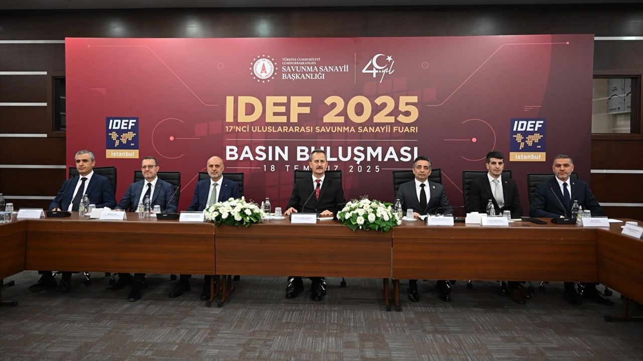 IDEF 2025'te 1400'den Fazla Firma Yer Alacak