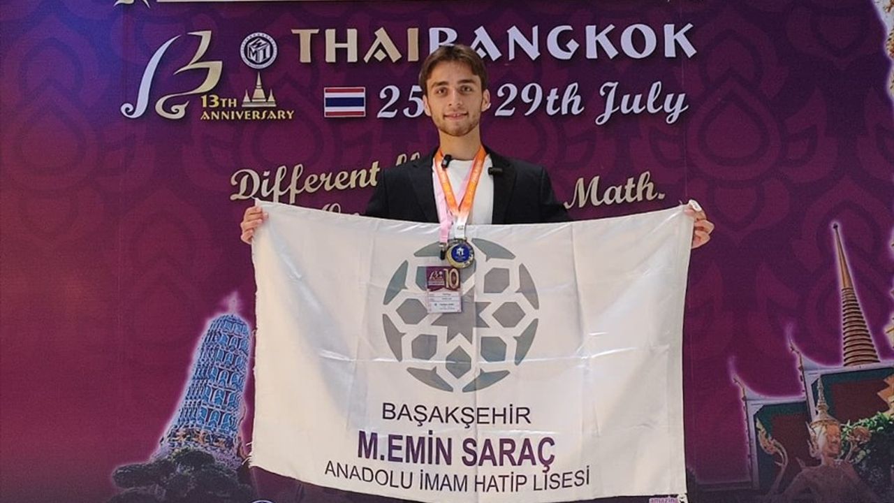 İmam Hatip Lisesi Öğrencisi Matematikte Dünya Üçüncüsü