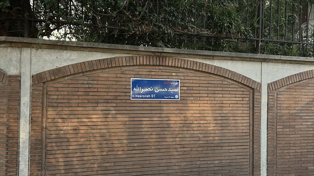 İran'da Halid İslambuli Caddesi'nin Adı Değişti: Seyyid Hasan Nasrallah