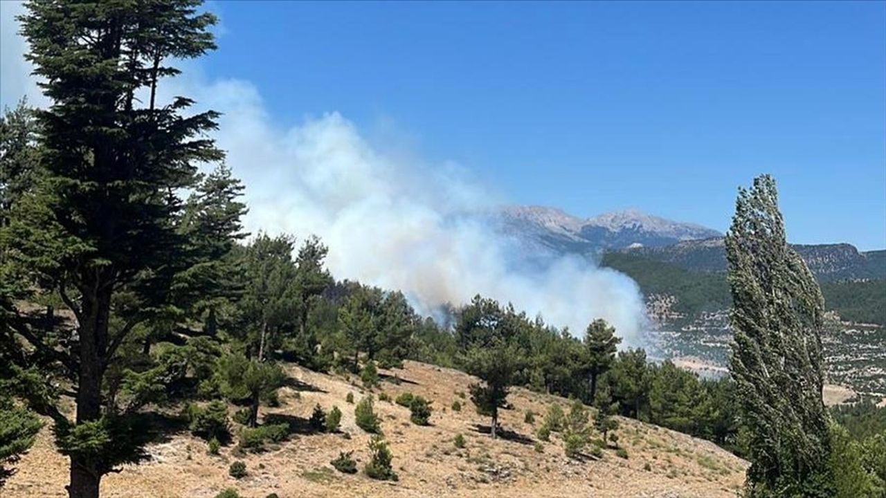 Isparta'da Orman Yangını: Köy ve Mahalleler Tahliye Edildi